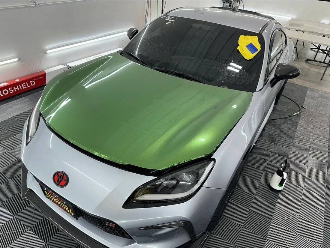 GR86 PPF wrap in progress
